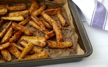 Tamari Tahini Parsnip Fries