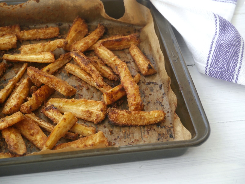 Tamari Tahini Parsnip Fries