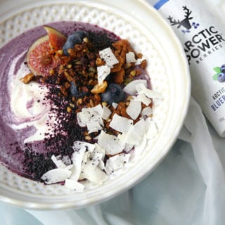 Arctic Berries Blueberry Veggie Smoothie Bowl