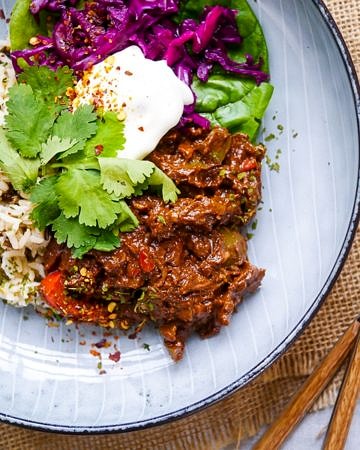 Simple Healthy Chicken Mole by Nourish Everyday - no added sugar and gluten free!