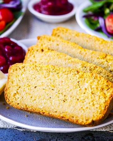 Savoury Pumpkin Oat Bread is so easy to make with your Vitamix! Gluten free, dairy free and sugar free, a great healthy snack or side dish. Recipe via wordpress-6440-15949-223058.cloudwaysapps.com