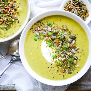 Pea and Broccoli Miso Soup is nourishing, comforting and easy to make. Gluten free, dairy free and sugar free, a healthy vegan hug in a bowl! Recipe via wordpress-6440-15949-223058.cloudwaysapps.com