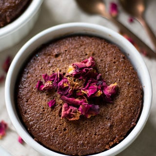 A healthier chocolate cake that goes from zero to done in about ten minutes! This almond chocolate mug cake is so easy to make and is gluten free, grain free and dairy free.