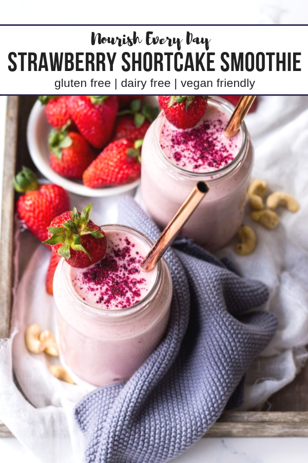 Strawberry Shortcake Smoothie Recipe