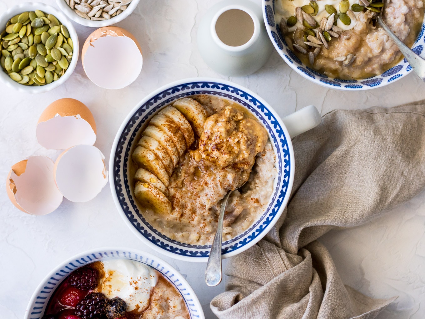 Protein Packed Banana Porridge recipe by Nourish Every Day