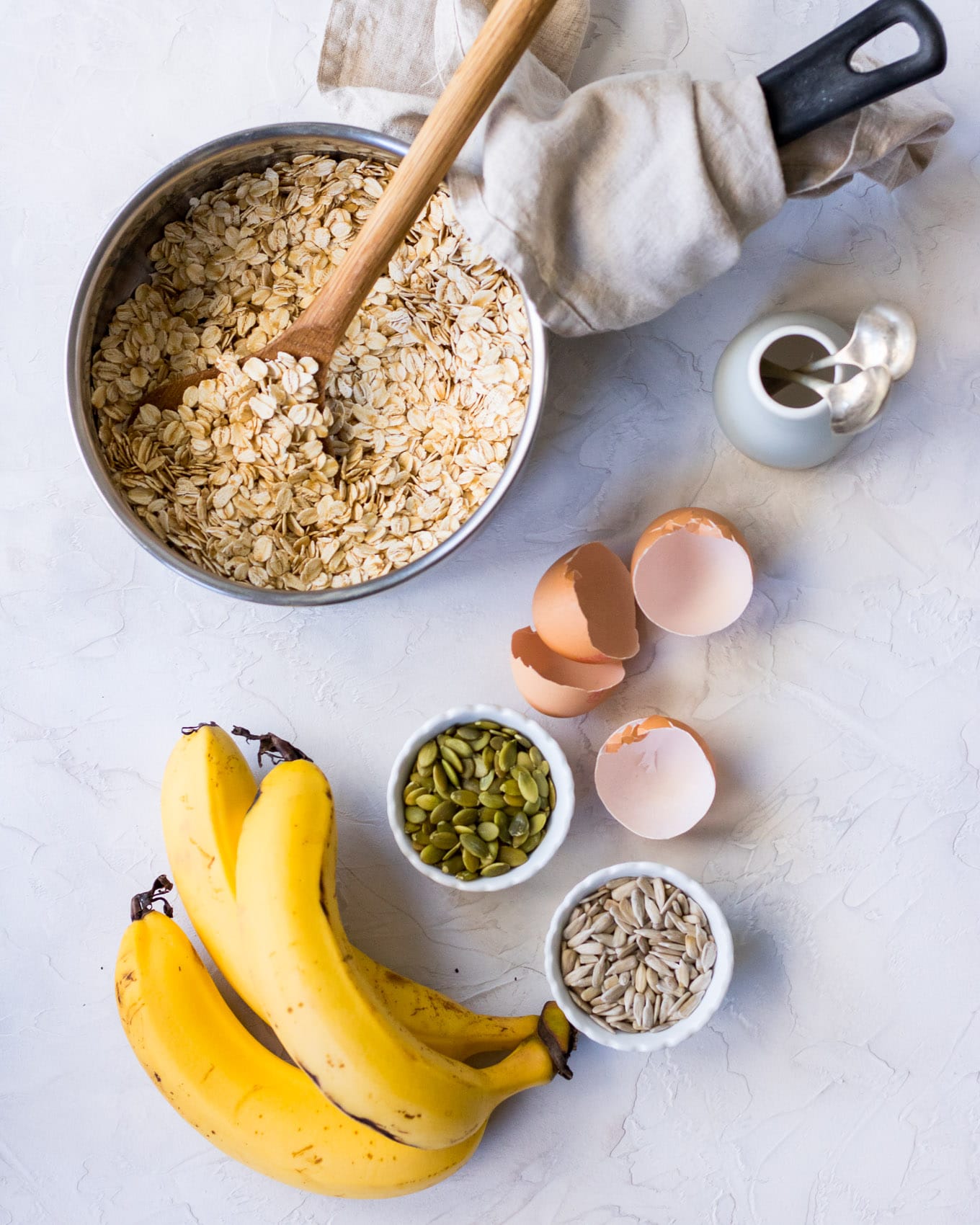 Protein Packed Banana Porridge main ingredients