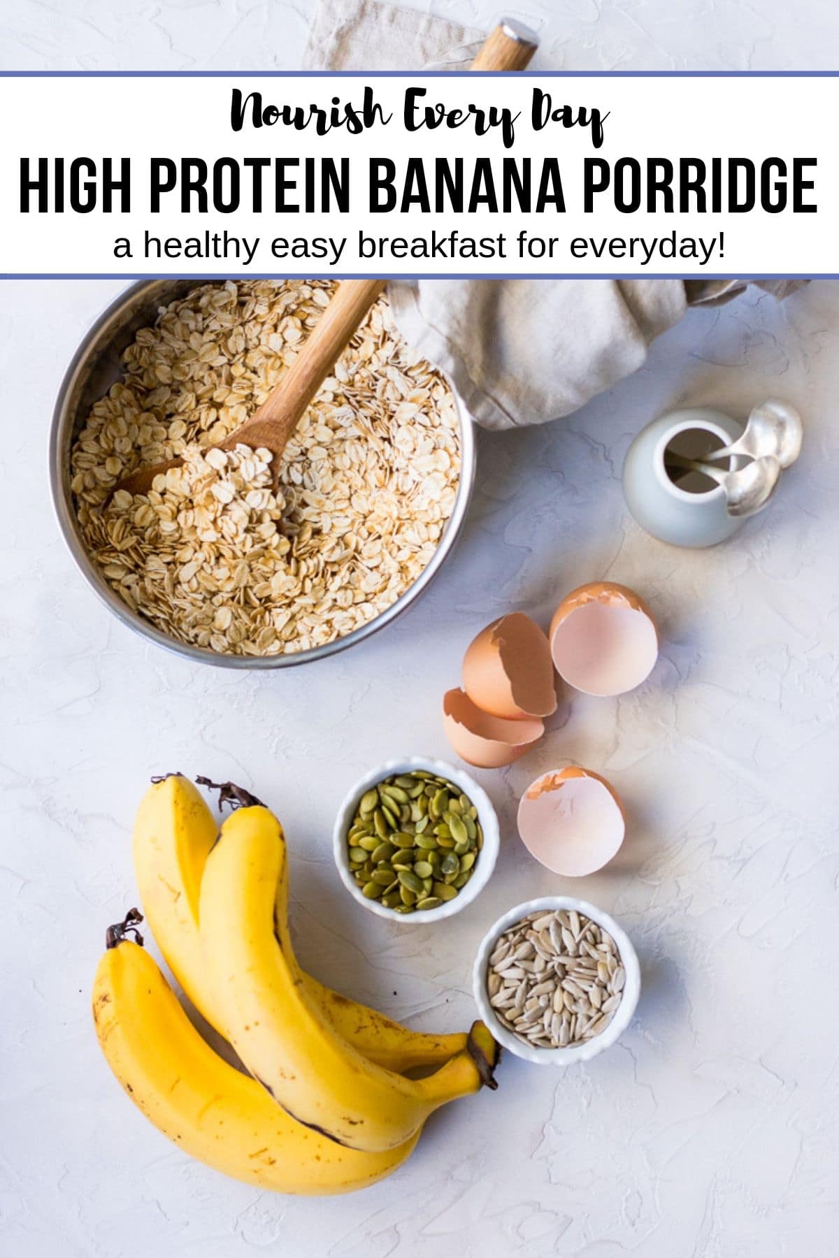 Protein Packed Banana Porridge Recipe Pin