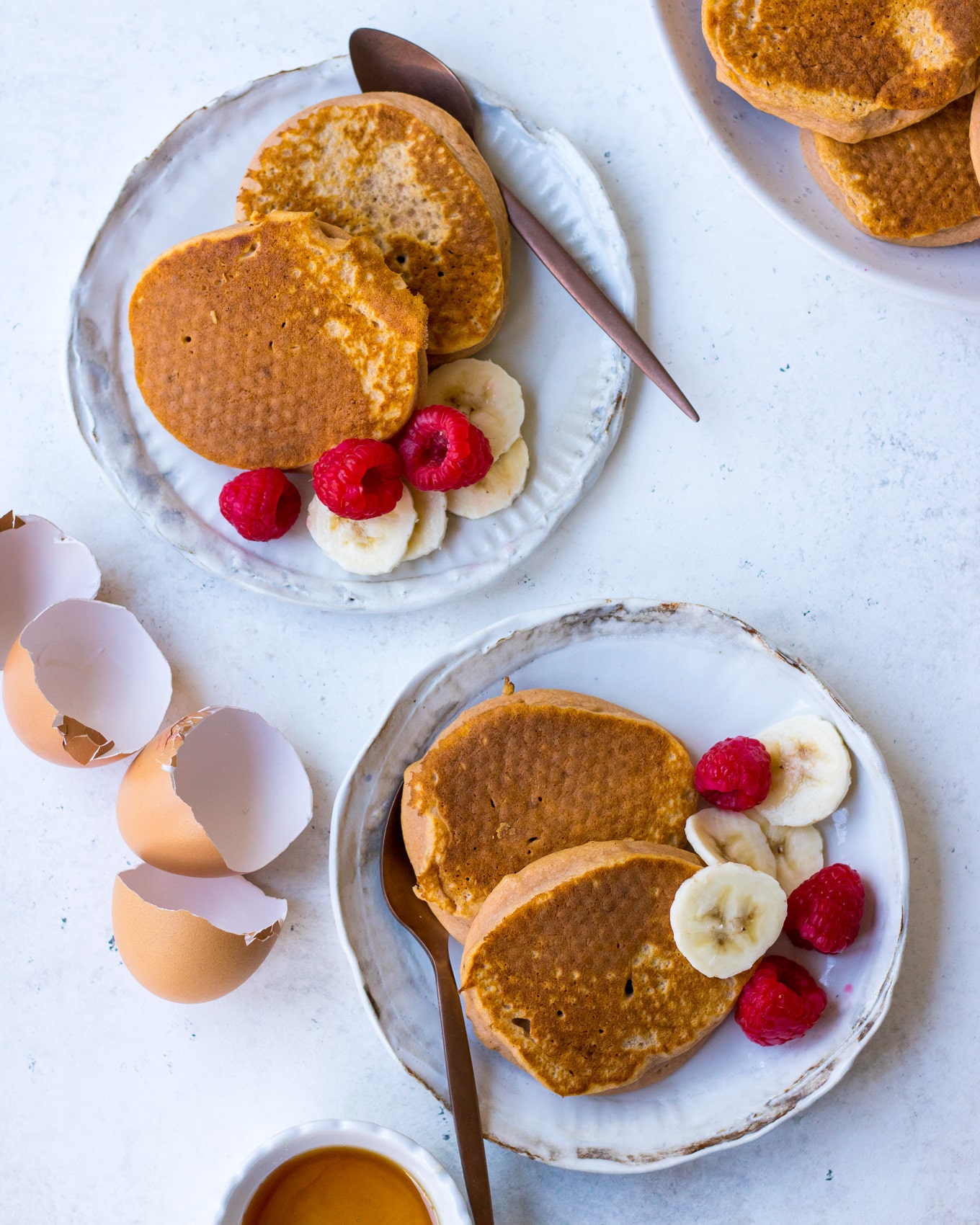 Sweet potato pikelets made with buckwheat flour on Nourish Every Day Blog