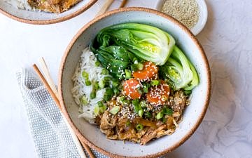 Slow Cooker Soy Braised Chicken recipe by Nourish Every Day