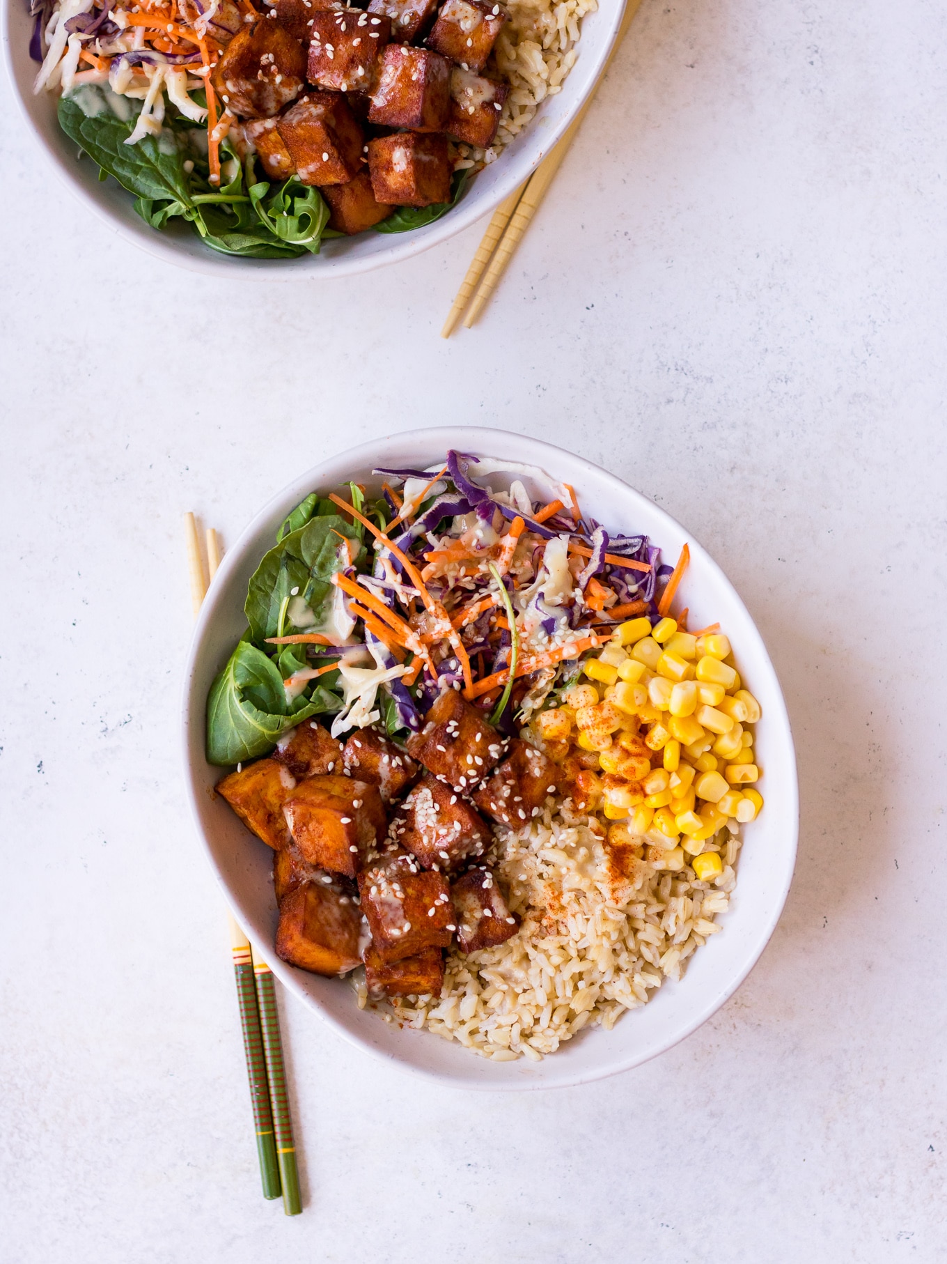 Oven Baked BBQ Tofu Recipe on Nourish Every Day Blog