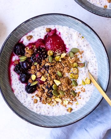 Super Seed Bircher Muesli Recipe by Nourish Every Day