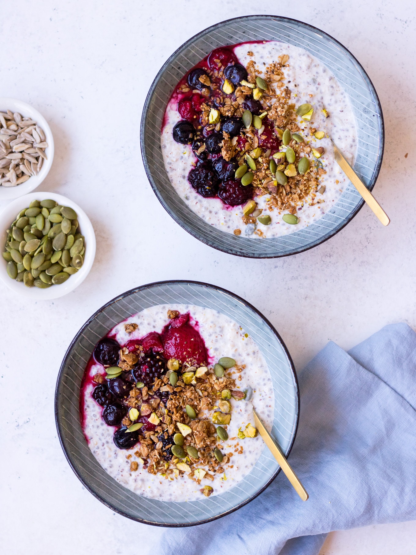 Super Seed Bircher Muesli Recipe by Nourish Every Day