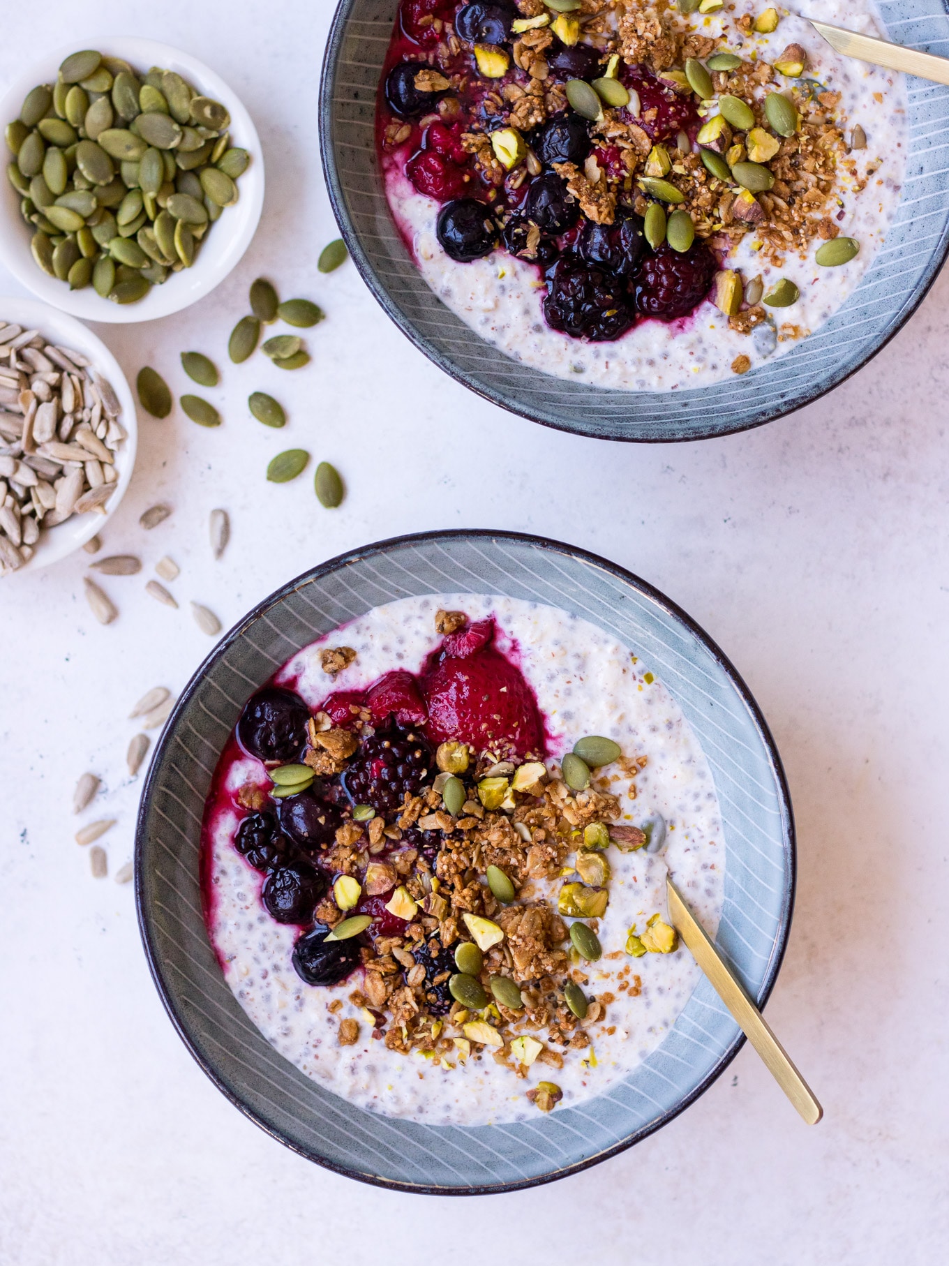 Super Seed Bircher Muesli Recipe by Nourish Every Day