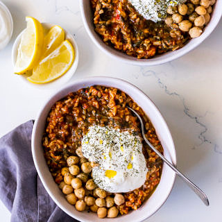 Spanakorizo (Greek spinach and rice) recipe
