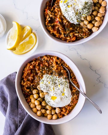 Spanakorizo (Greek spinach and rice) recipe