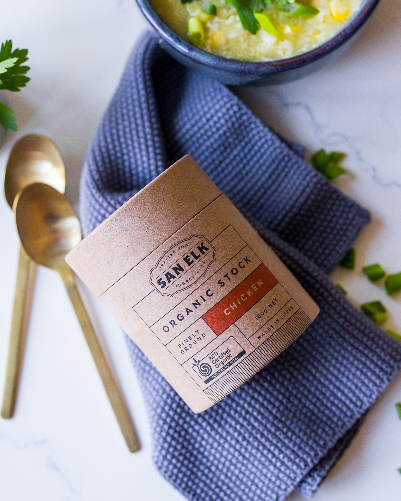 San Elk Organic Chicken Stock