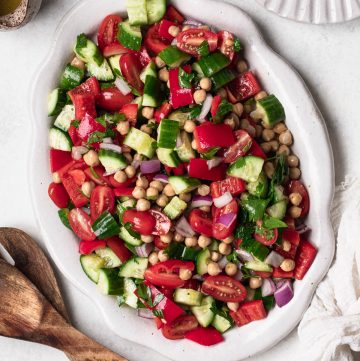 No Lettuce Easy Chopped Salad Recipe by Nourish Every Day